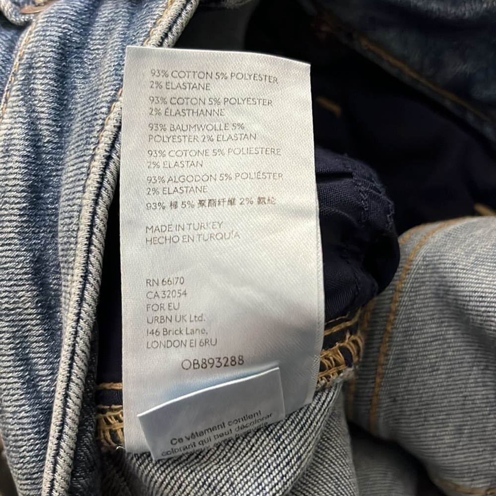 NWT - Free People - Raw High-Rise Jegging - 24 - Picture 9 of 10